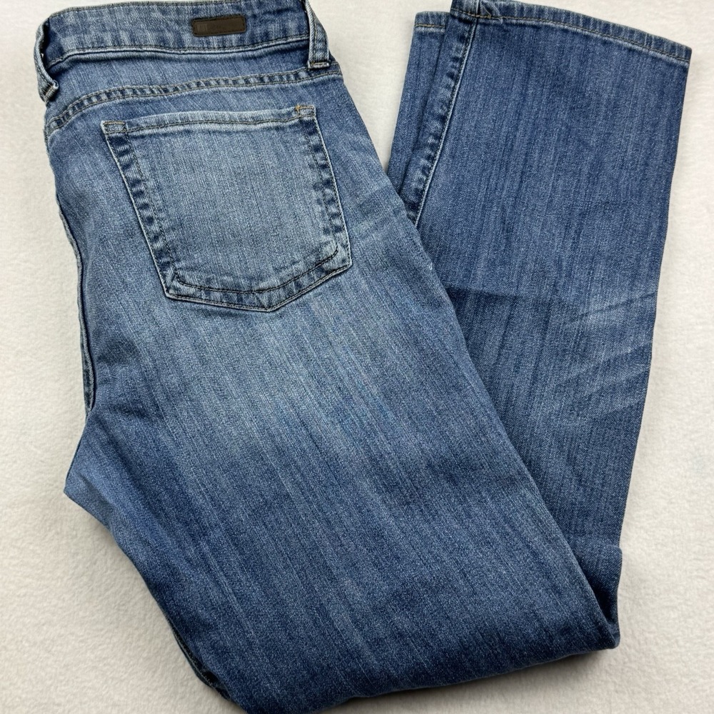 KUT from the Kloth Wo's‎ 14 (36x30) Straight  Distressed Blue Stretch Denim